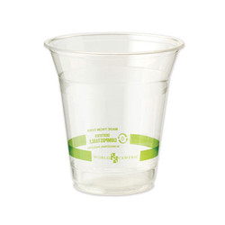 World Centric® Pla Clear Cold Cups, 12 Oz, Clear, 1,000/carton CPCS12