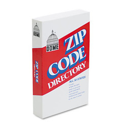 Dome® Zip Code Directory, Paperback, 750 Pages 5100