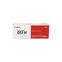 Canon® 2169c001 (051h) High-Yield Toner, 4,100 Page-Yield, Black 2169C001