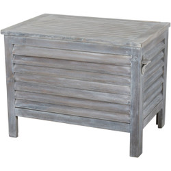 Leigh Country 56 Qt. Acacia Wood Cooler, Gray TX36308