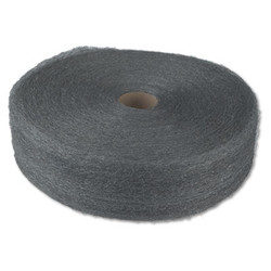 GMT Industrial-Quality Steel Wool Reel, #1 Medium, 5 Lb Reel, 6/carton 105044