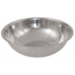 Crestware Mixing Bowl,13 1/4 in Dia,8 qt Cap. MBP08