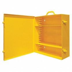 Durham Mfg Spill Cabinet,15-3/16" W, Yellow 534AV-50