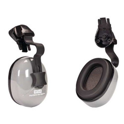 Msa Safety Ear Muffs,Hard Hat Mounted,25dB  10129327