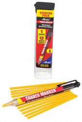 Markal Paint Marker, Permanent, Yellow  96131