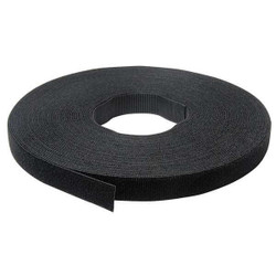 Velcro Brand Hook-and-Loop Cable Tie Roll,75 ft,Black 151492