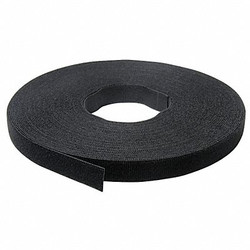 Velcro Brand Hook-and-Loop Cable Tie Roll,75 ft,Black 151492