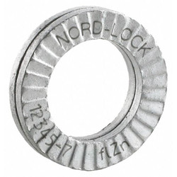 Nord-Lock WdgLkWshr,Stl,3/8in,0.41"ID,0.65"OD,20PK 1525