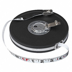 Keson Long Tape Measure,1/2 In x 100 ft,Black MC-18-100