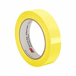 3m Elec Tape,216 ft Lx3/4 in W,1 mil,Yellow 3M 1318-1 0.75" x 72 yds Yellow