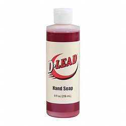 D-Lead Hand Cleaner,Red,8 oz,Honey Almond 4222ES-8