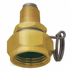 Sani-Lav Swivel Hose Adapter,Brass,3/4" x 3/8" N12