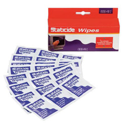 Acl Staticide Staticide Wipes, 5 In H x 8 In,PK24 SW12