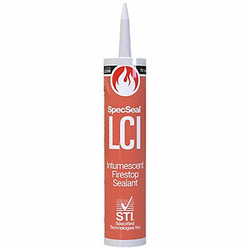 Sti Fire Barrier Sealant,Cartridge,10.1 oz LCI300