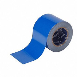 Brady Floor Tape,Blue,4 inx100 ft,Roll 104374