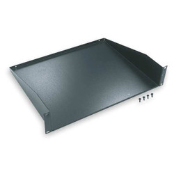 Hubbell Premise Wiring Shelf,Cantilevered,Blk MCCCS19