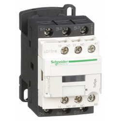 Schneider Electric IECMagContactor, NonReversing, 120VAC LC1D18G7