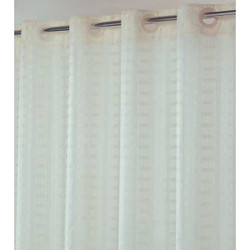 Hookless Shower Curtain,74 in L,71 in W,Beige HBH43LIT05