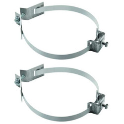 Tapco Sign Mounting Brackets,Silver,SS,PR 037-00011