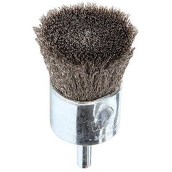 Weiler Crimped Wire End Brush,Stainless Steel 96307