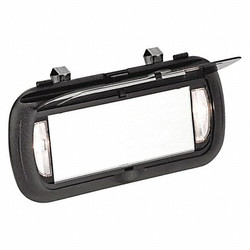 Bell Large Visor Mirror,Clip-On/Lighted  00449-8