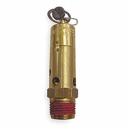 Control Devices Air Safety Valve,1/2" Inlet, 125 psi SF50-1A125