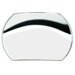 Velvac Stick On Mirror,Convex 723075