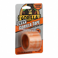 Gorilla Glue Repair Tape,Clear,1 1/2 in x 5 yd,7 mil 6015002