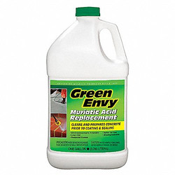 Green Envy Masonry Cleaner,1 gal Bottle, Acid Base 610G1
