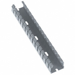 Panduit Wire Duct,Narrow Slot,Gray,1.26 W x 1 D F1X1LG6