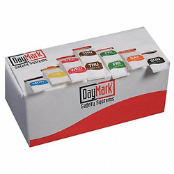 Daymark Day Label Kit,7 Colors,PK7000 111183