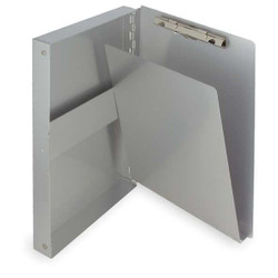 Saunders Storage Clipboard,Memo Size,Metal,Silver 10507