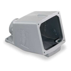 Hubbell Wiring Device-Kellems Angle Back Box,15,60/63 A,1.5in BB602W