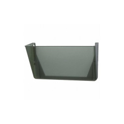 Officemate Wall Pocket,Letter,Smoke,7Hx13W In,Smoke  21431