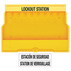 Master Lock Lockout Station,Unfilled, 22 In W S1850