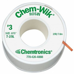 Chemtronics CHEMTRONICS No.3 Desoldering Wick  7-25L