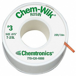 Chemtronics CHEMTRONICS No.3 Desoldering Wick 7-25L
