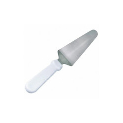 Crestware Cake/Pie Server,11 in L,White PHP62