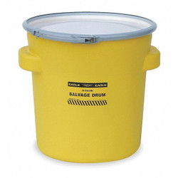 Eagle Mfg Salvage Drum,Yellow,0.18in 1654