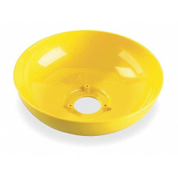 Bradley Plastic Eyewash Bowl, 10 In Dia 154-058