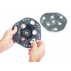 Norton Abrasives Fiber Disc Backup Pad,5 in Dia,Hard 63642502517