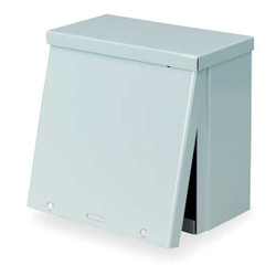 Wiegmann Enclosr,Metllc,8In.H x 8In.W x 4In.D,3R RSC080804