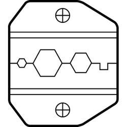 Ideal Crimping Die,Connector Type BNC 30-581