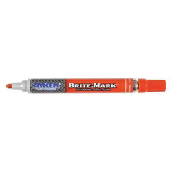 Dykem Paint Marker, Permanent, Orange 84005