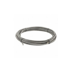 Ridgid Drain Cleaning Cable,1/2 in Dia,75 ft L 87597