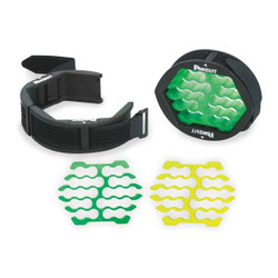 Panduit Cable Organizer,Black/Green/Yellow CBOT24K