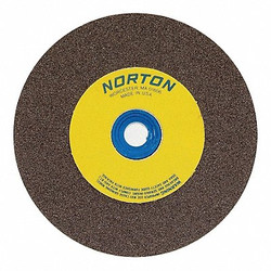 Norton Abrasives Grinding Wheel,T1,7x1x1,AO,60/80G,Brown  07660788270