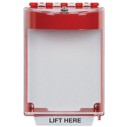 Pull Station Cover w/Horn,Surface,4inD