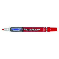 Dykem Paint Marker, Permanent, Red 84006