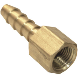 Lasco 1/8 In. FPT X 1/8 In. Brass Hose Barb Adapter 17-7601